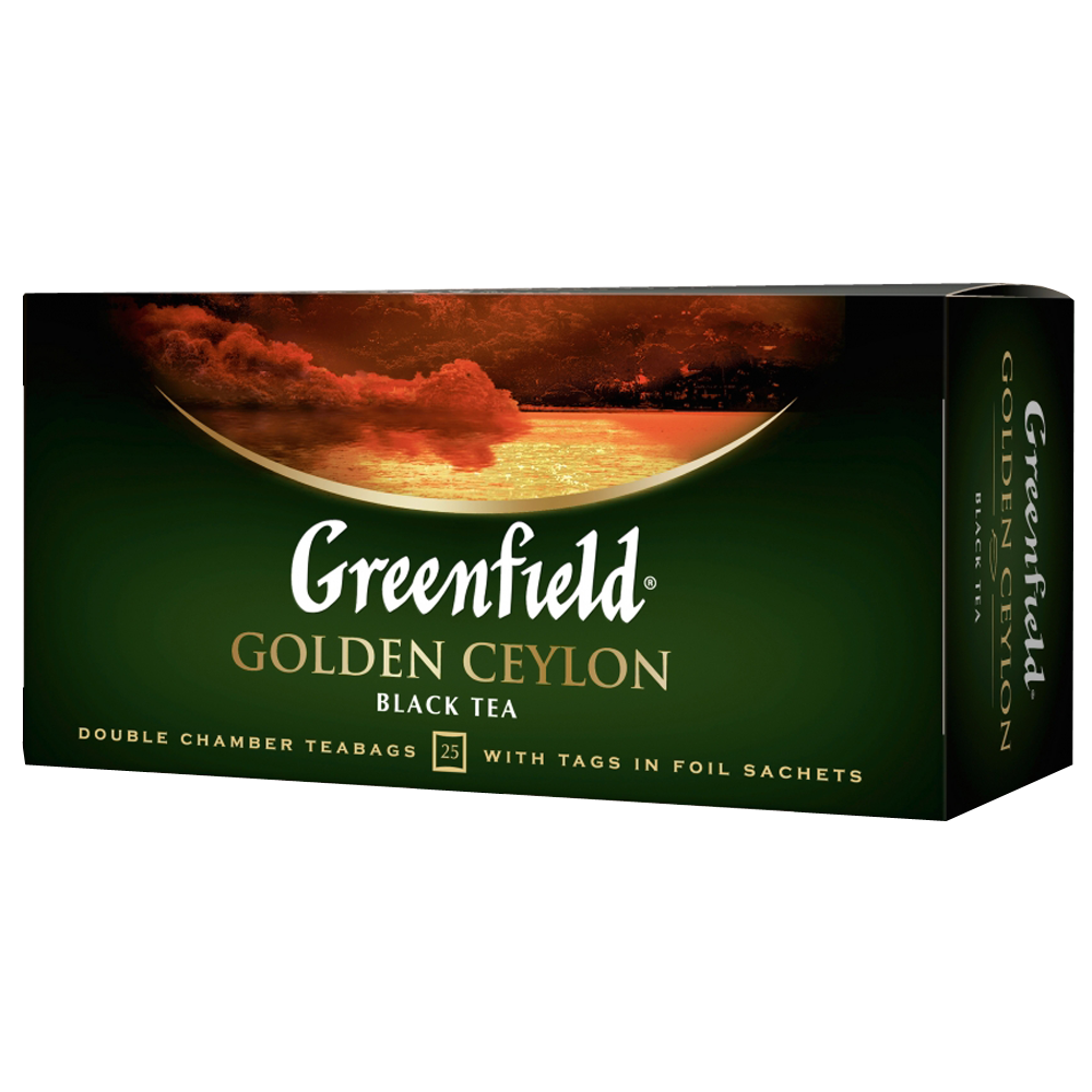 Чай чорний Greenfield Golden Ceylon (25 пак.)