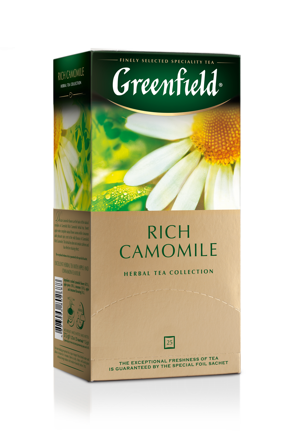 Чай трав'яний Greenfield Rich Camomile (25 пак.)